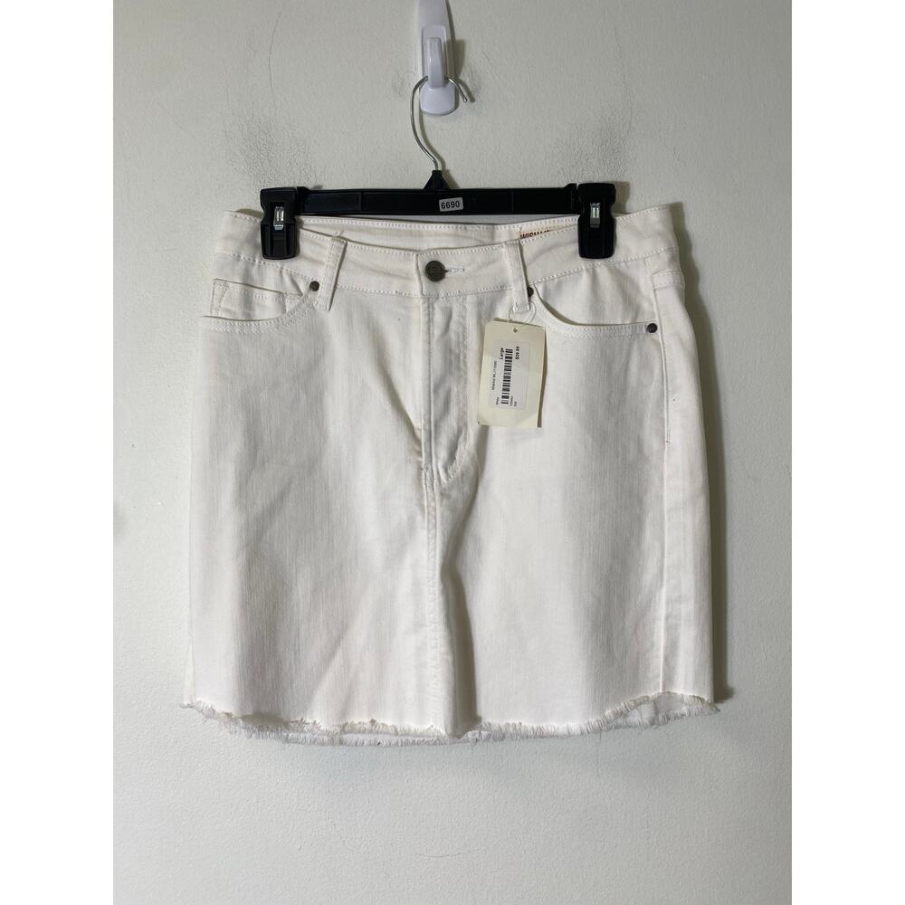 Wishlist White Pencil Mini Skirt Casual